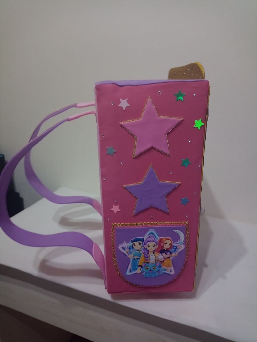 MOCHILA MALUCA "GUERREIRAS DO K-POP" - Foto 6