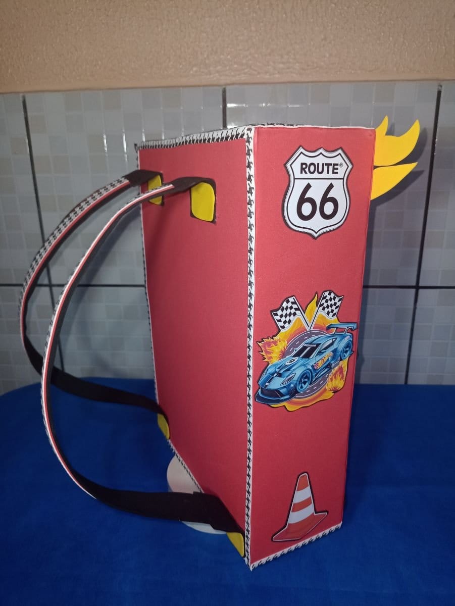 MOCHILA MALUCA CARROS "HOT WHEELS" - Foto 5