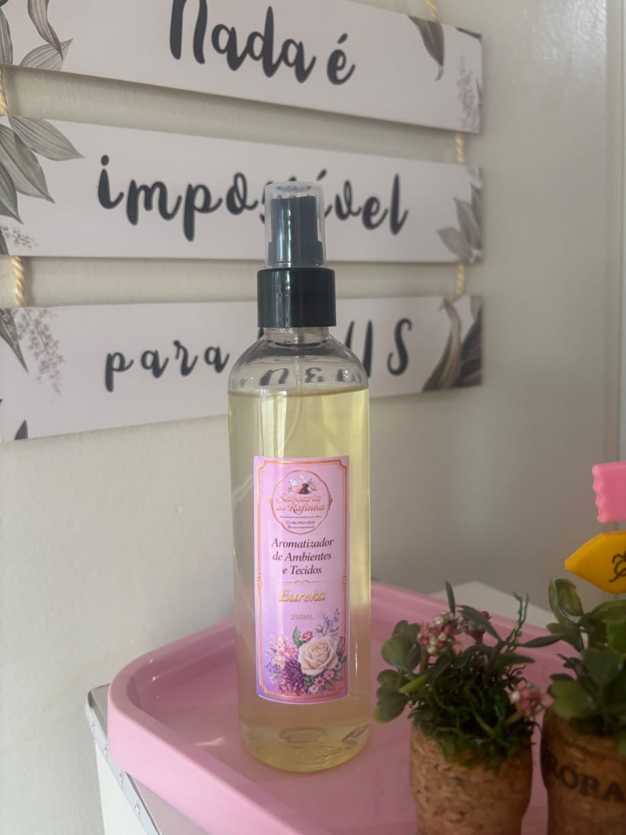 Aromatizador de ambiente e tecido Eureka - Foto 2