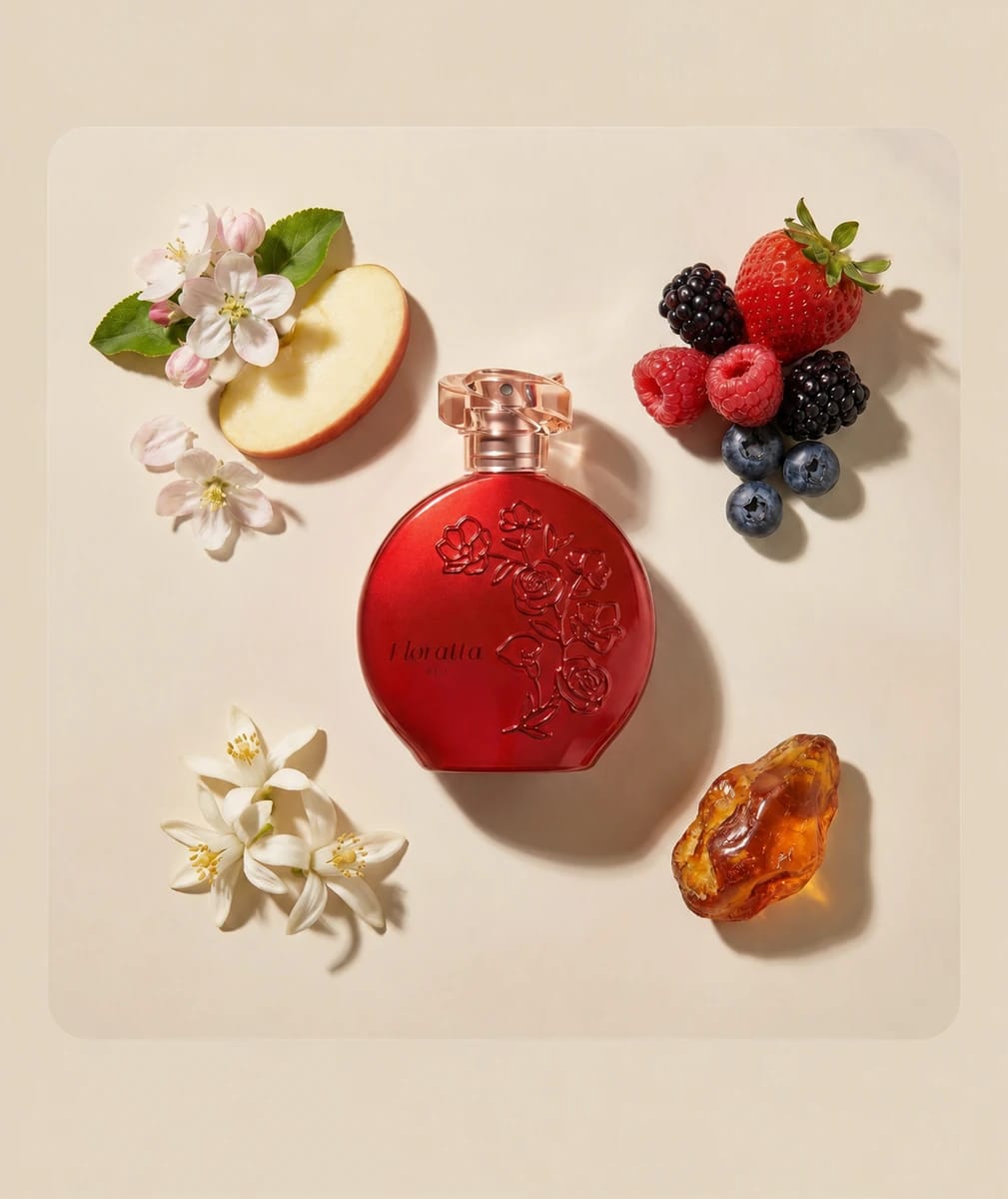 Floratta Red Desodorante Colônia — 75 ml - Foto 1