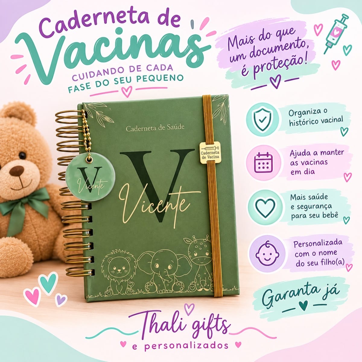 Caderneta de vacinas - Foto 1