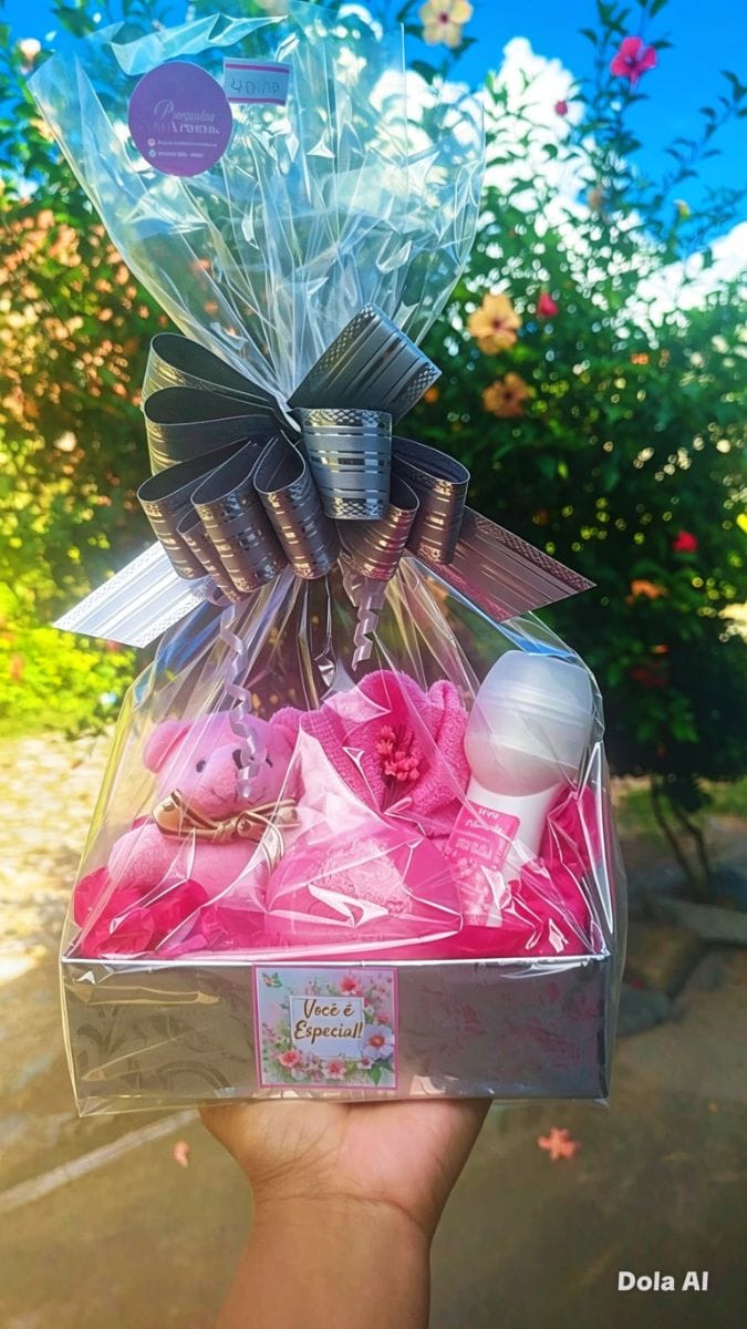 Kit delicado rosa - Foto 1