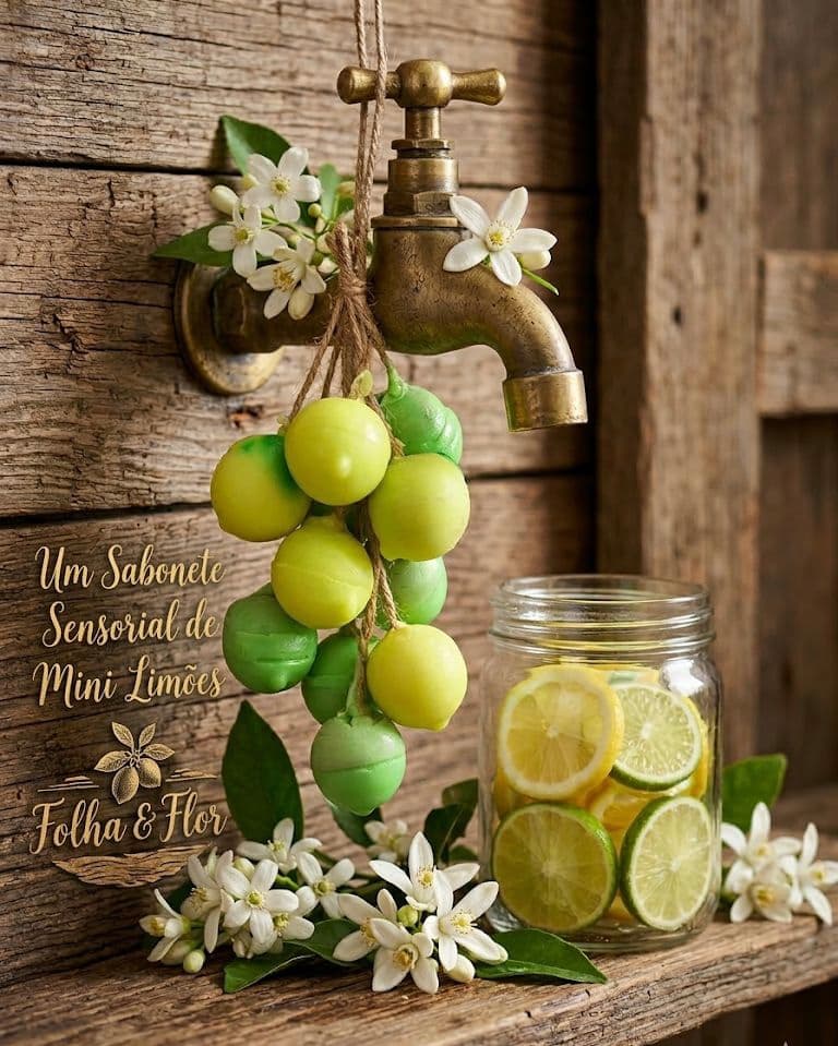 Sabonetes cachos de frutas hidratantes