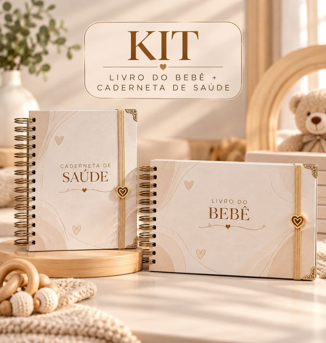Kit do bebê (Caderneta de Saúde e Livro do bebê) - Foto 2