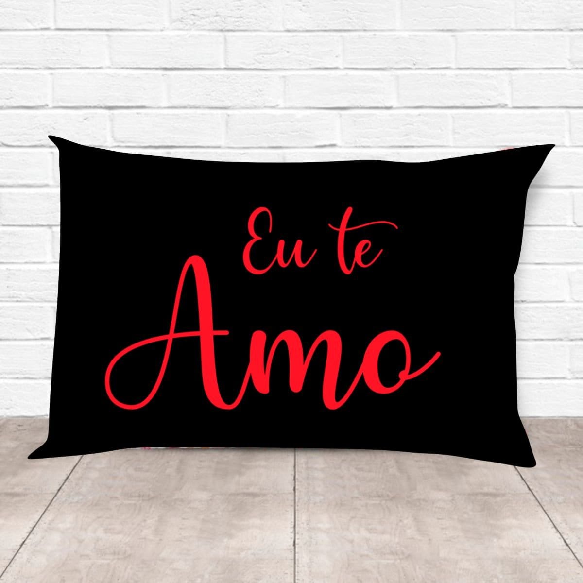 Almofada Eu te Amo Tamanho 30x20cm - Foto 1