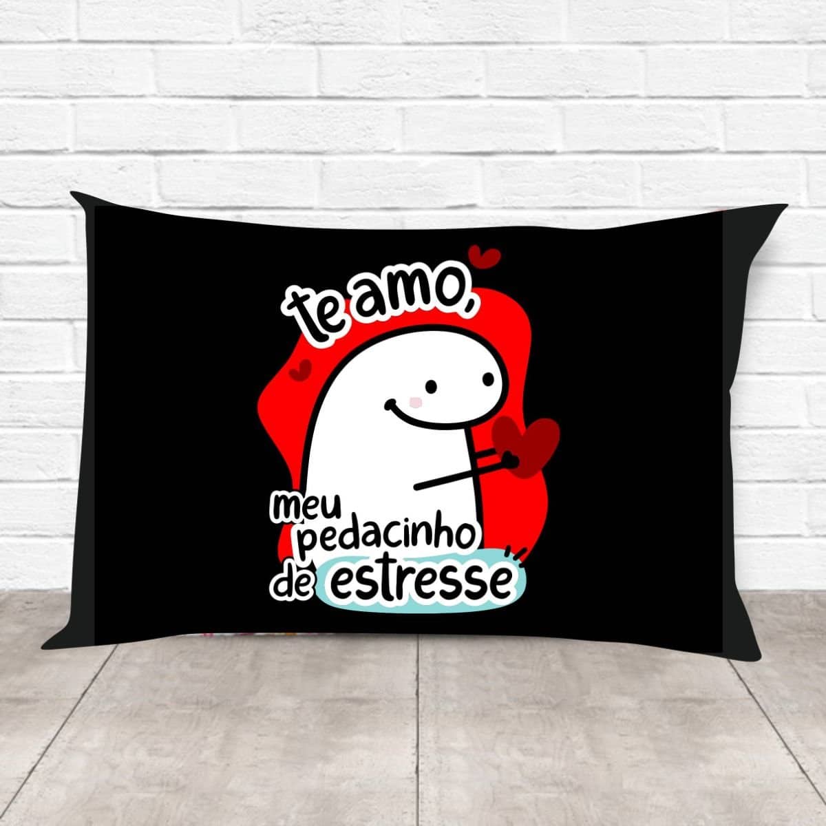 Almofada Flork meu pedacinho de estresse Tamanho 30x20cm