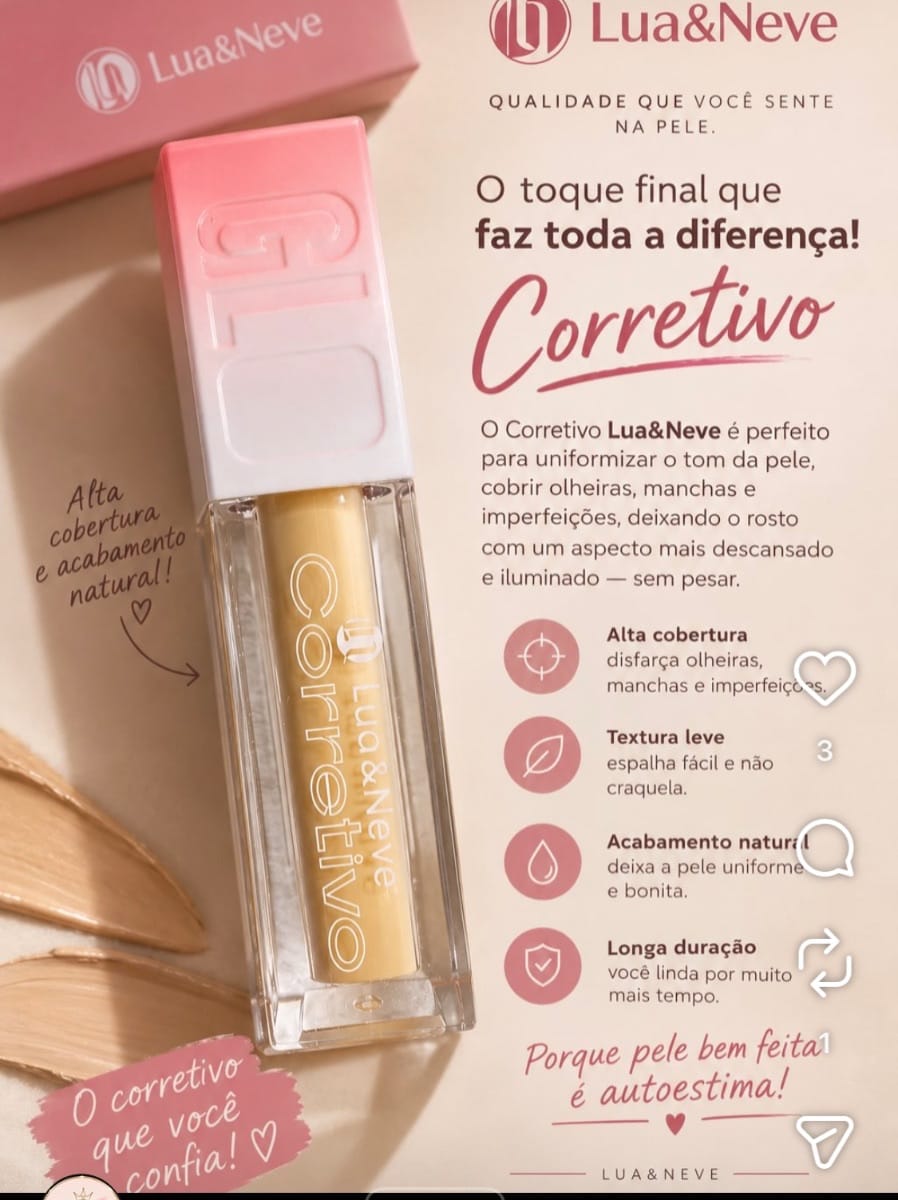 Corretivo cor 06- Lua & Neve - Foto 2
