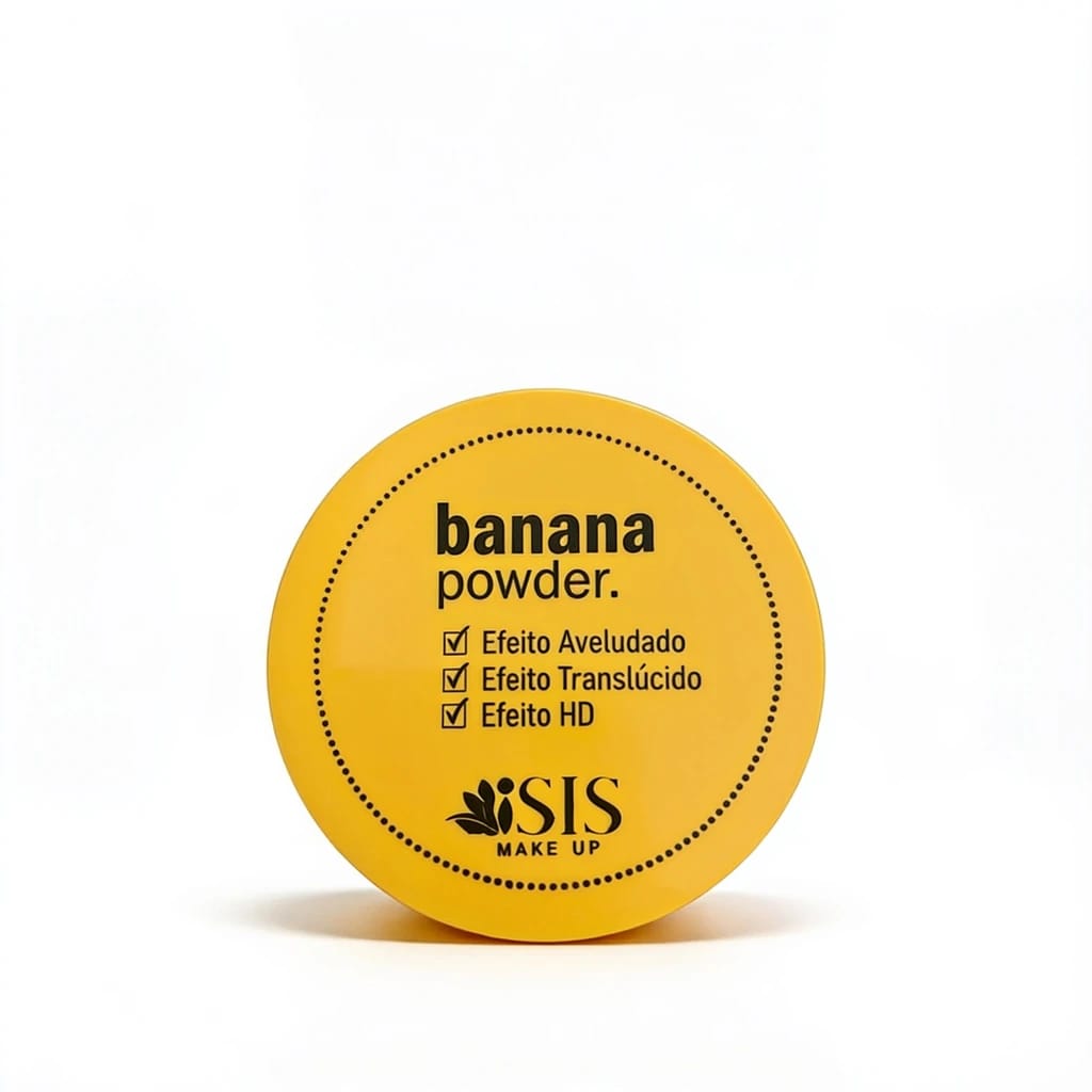 Pó de banana Ísis Make Up - Foto 1