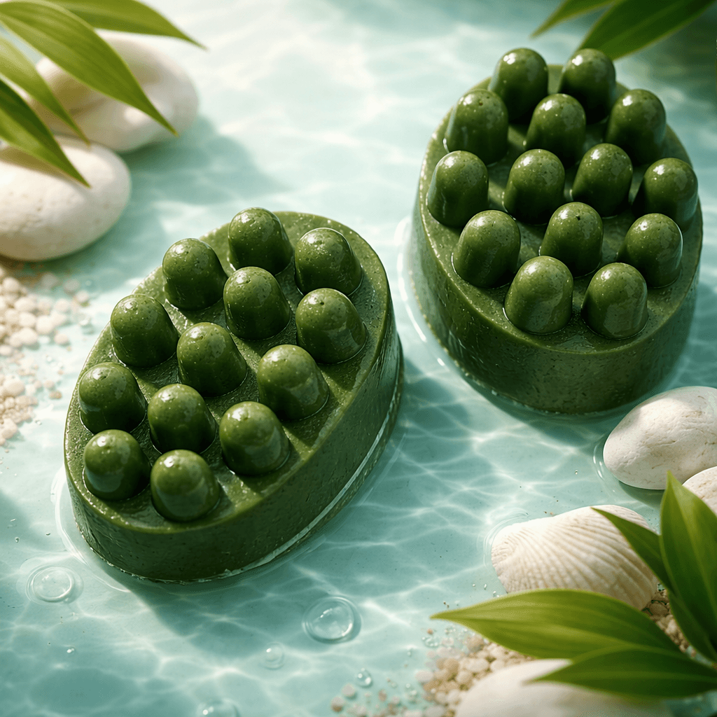 Sabonete de spirulina com extrato de algas marinhas - Foto 2