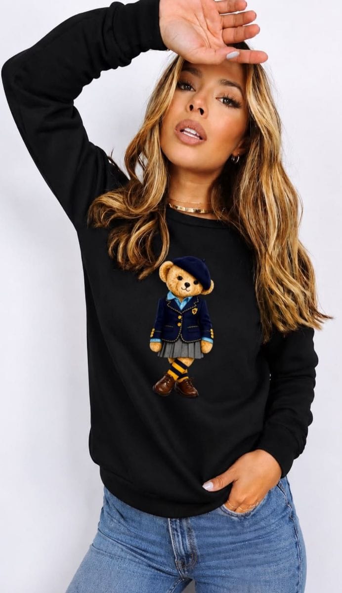 Casaco moletom flanelado 🐻 - Foto 5