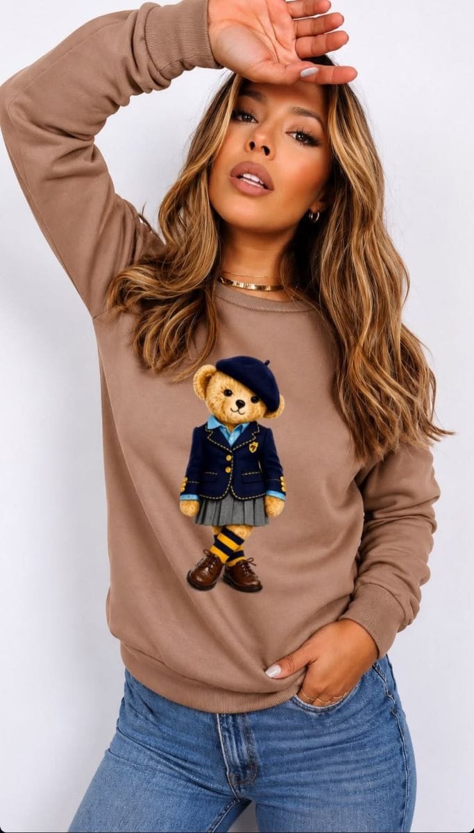 Casaco moletom flanelado 🐻 - Foto 6