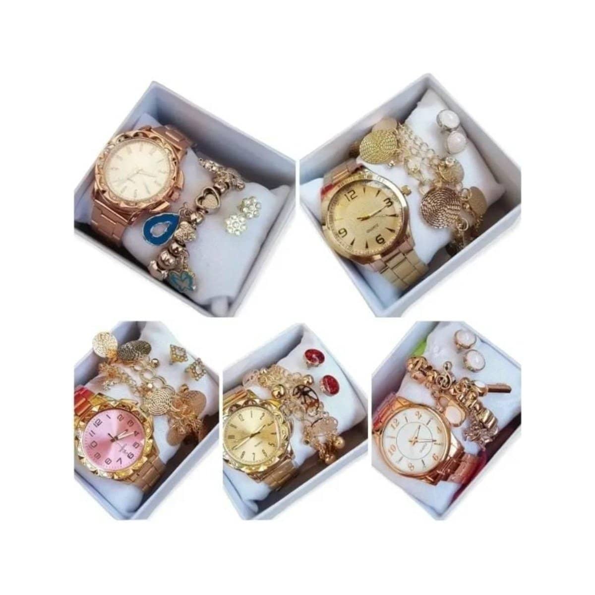 Kit de relógio com pulseira