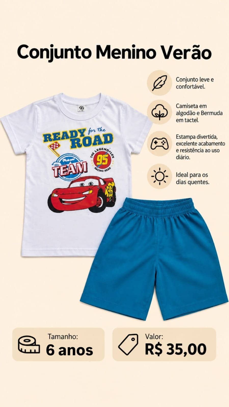 Conjunto Verão Menino