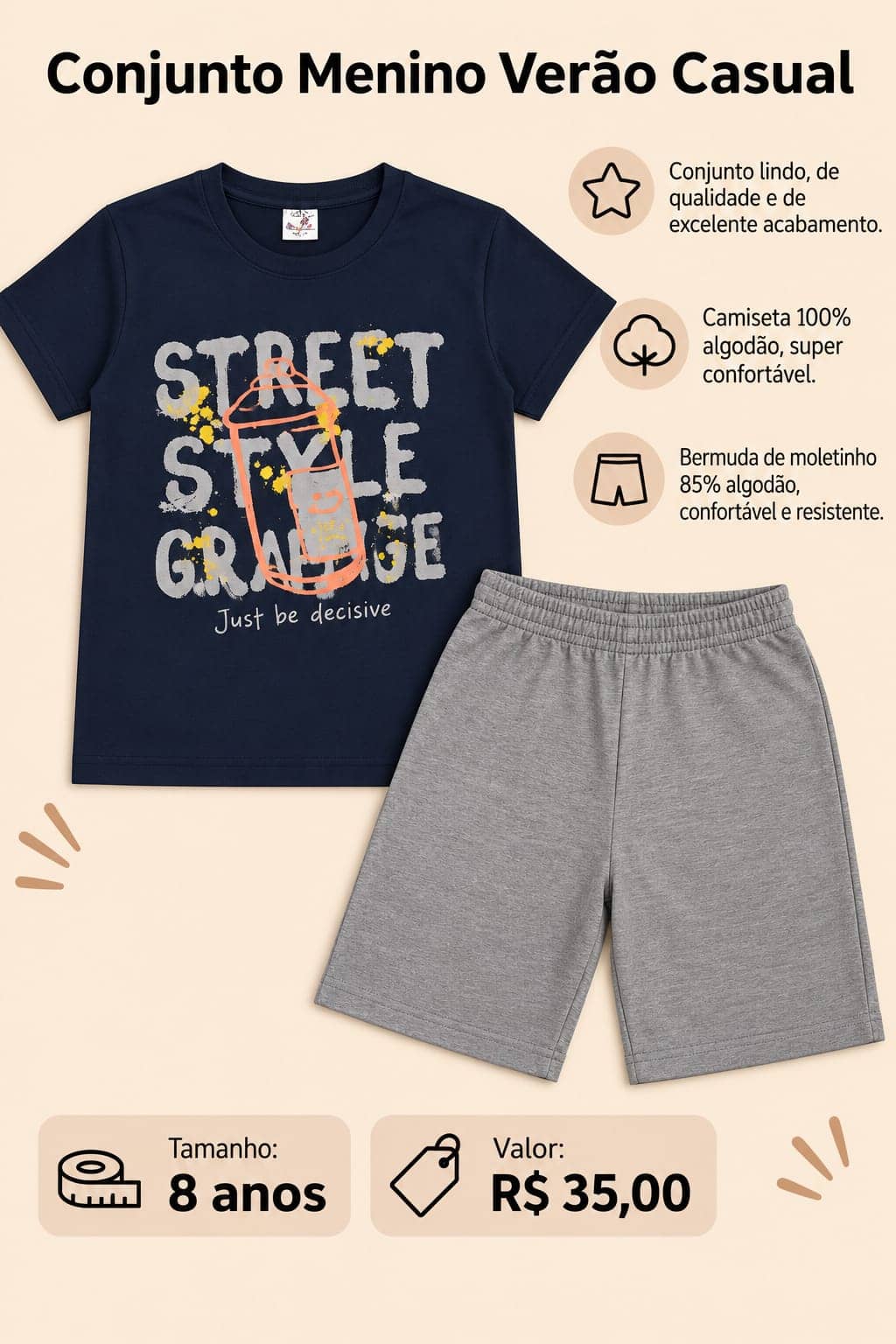 Conjunto Verão Menino