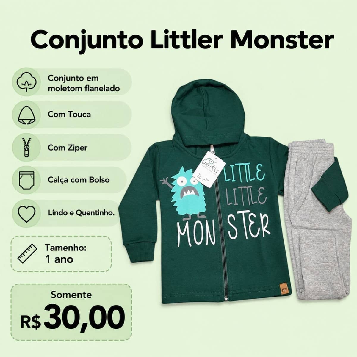 Conjunto Littler Monster