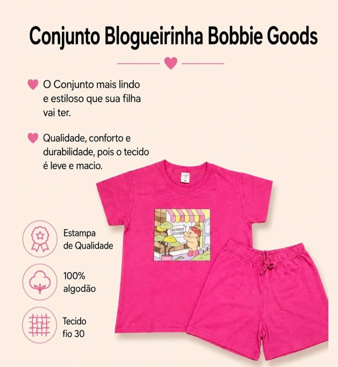 Conjunto Blogueirinha - Bobbie Goods