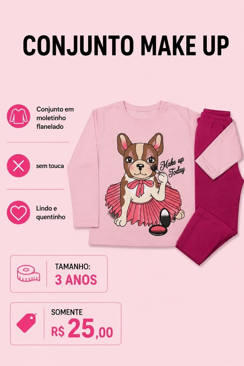 Conjunto Make-up - Foto 1