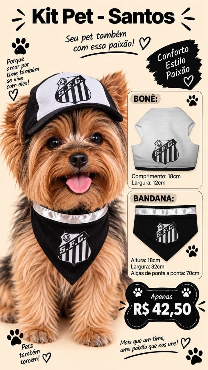 Kit Pet - Santos