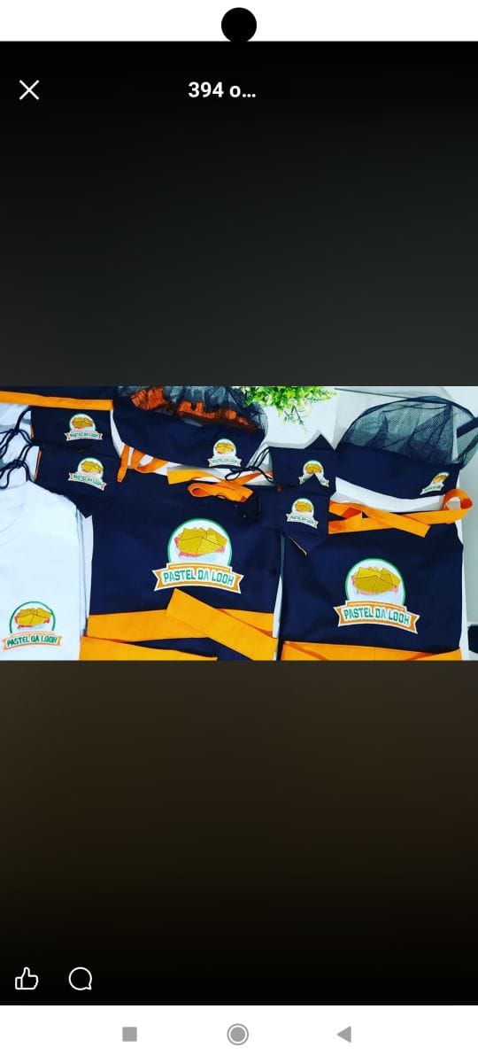 Kit de avental e touca - Foto 3