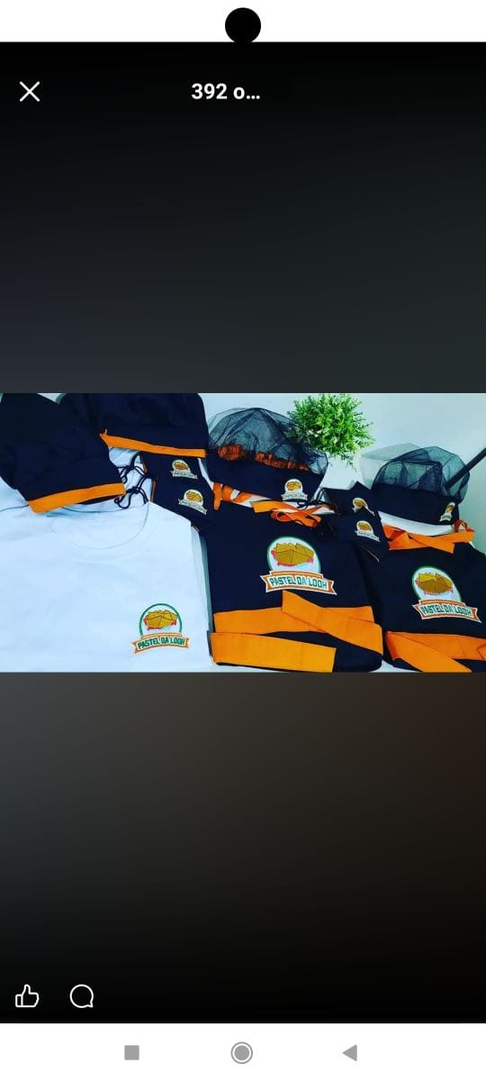 Kit de avental e touca - Foto 2