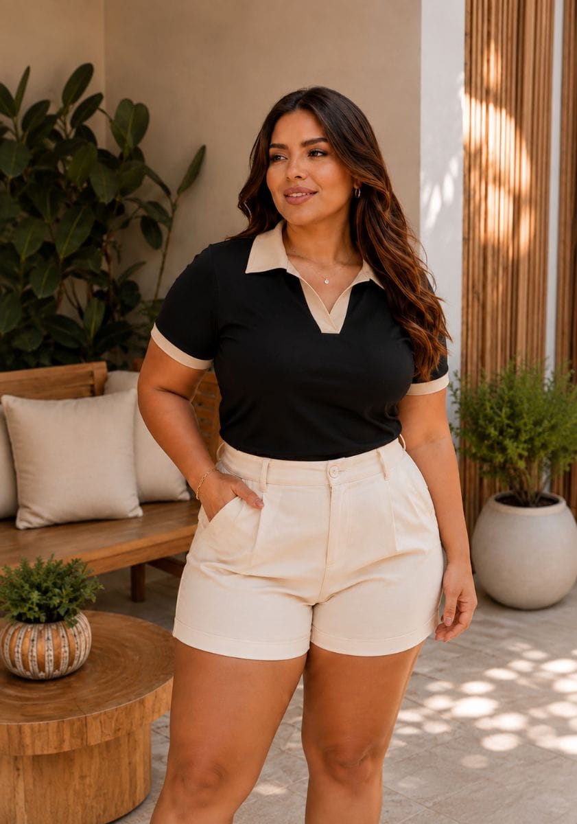 Blusa gola polo - Foto 2