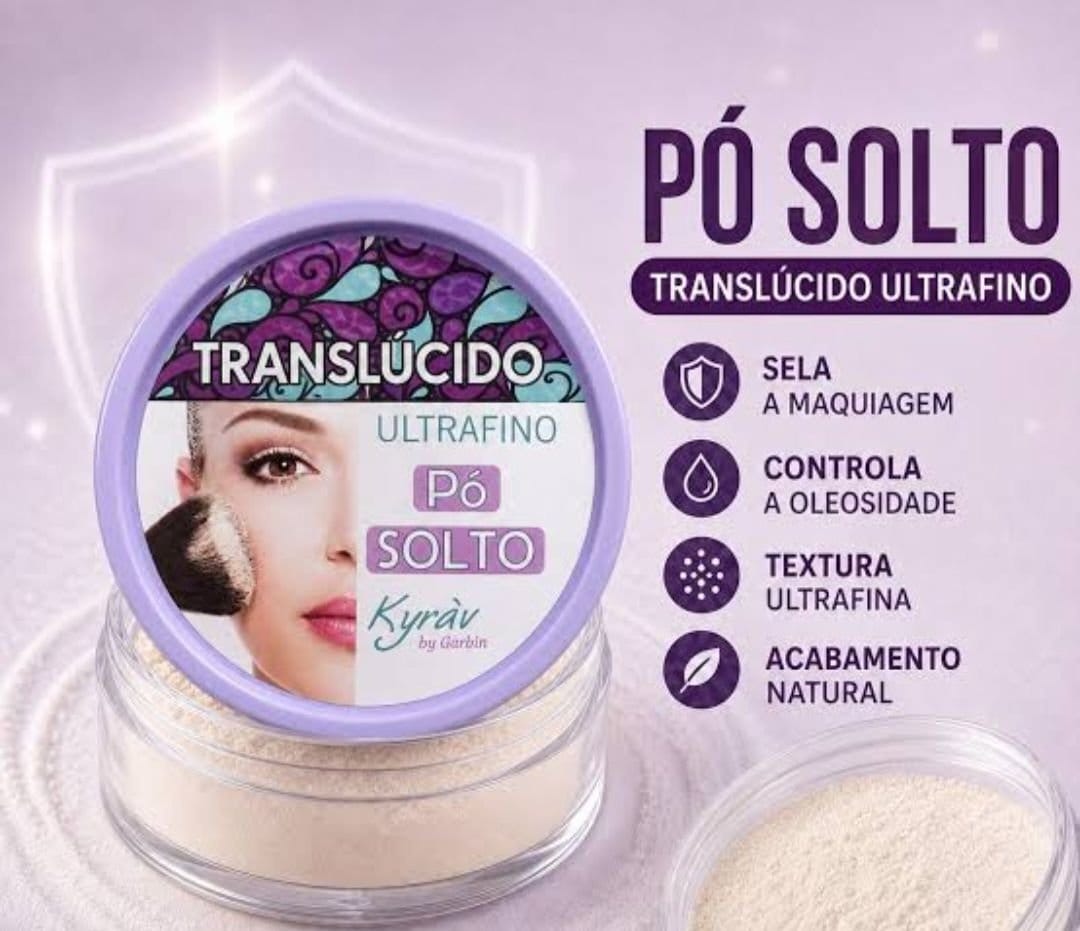 Pó Solto Translúcido Ultrafino - Foto 1
