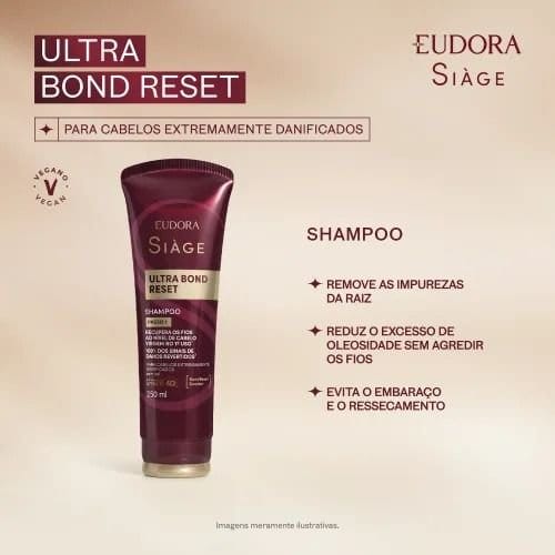 Shampoo Siage Ultra Bond Reset - Foto 1