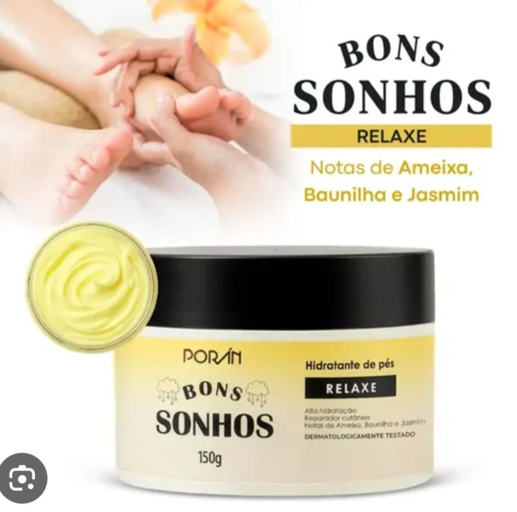 Hidrat para os Pés Bons Sonhos - Foto 1