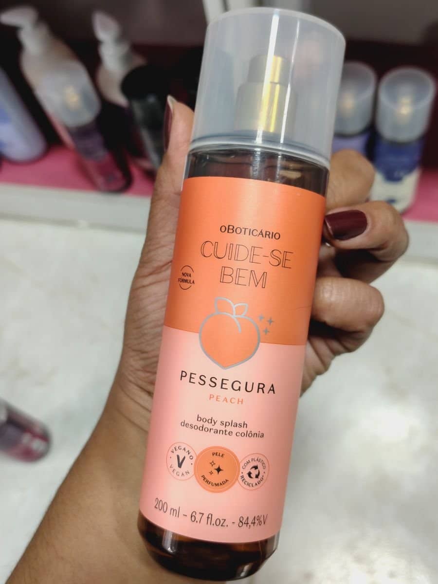 Body Spray Pêssegura cuide-se bem