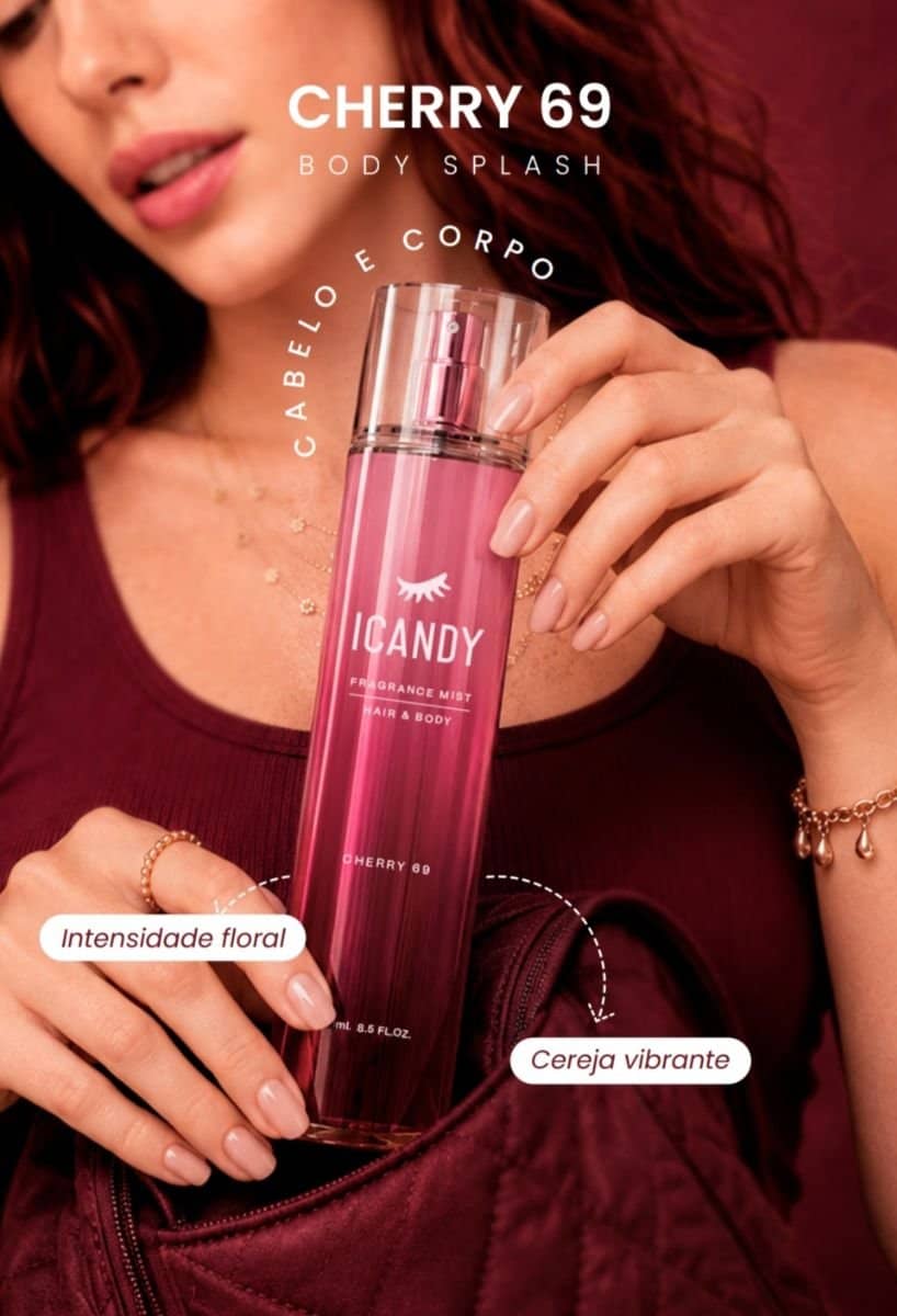 Body Splash Icandy Cherry 69