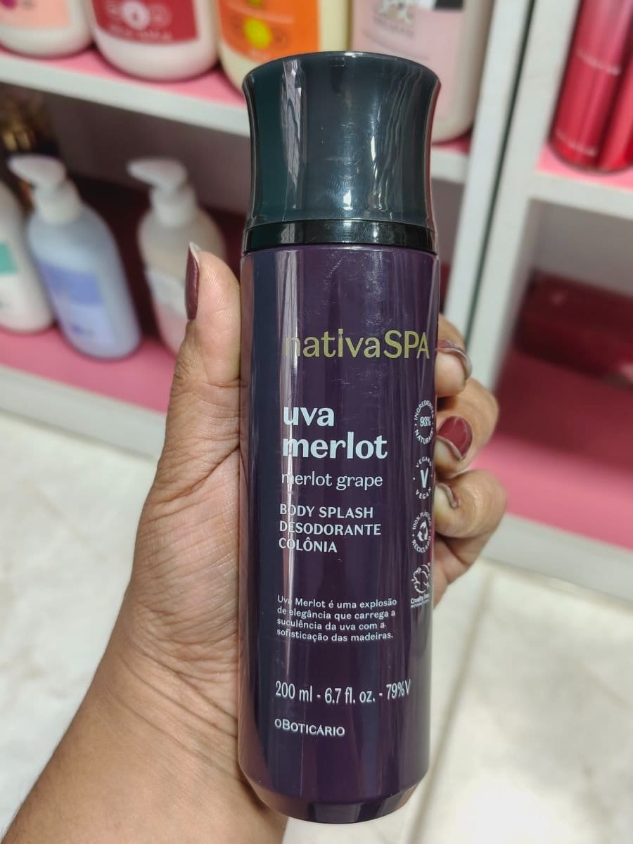 Body Splash NativaSPA Uva Merlot - Foto 1