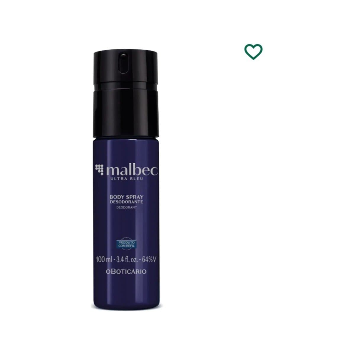Body Spray Malbec Ultra Bleu