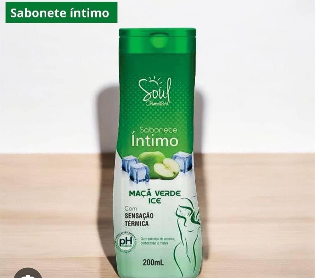 Sabonete Íntimo Maçã Verde