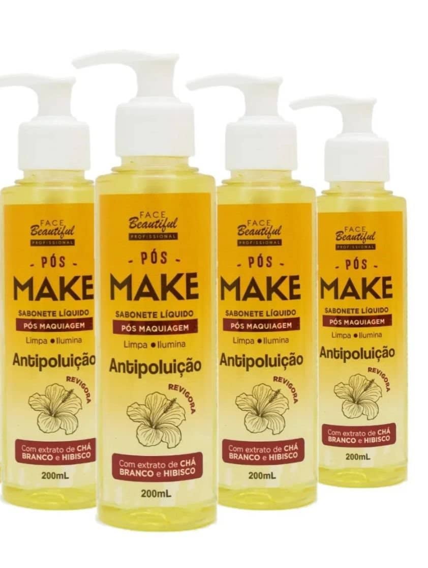 Sabonete Líquido Pós Make Antipoluição