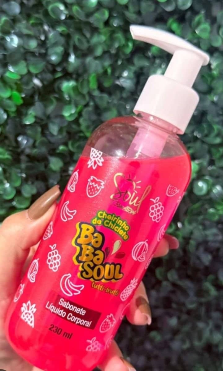 Sabonete Líq Corporal BaBaSOUL tuti fruti
