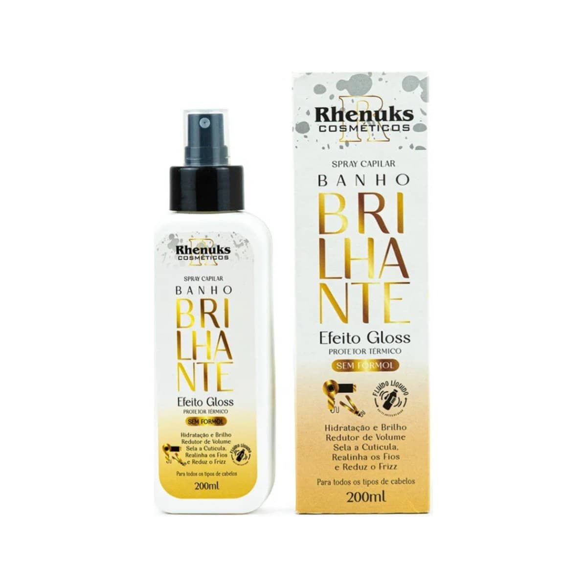 Spray Capilar Banho Brilhante