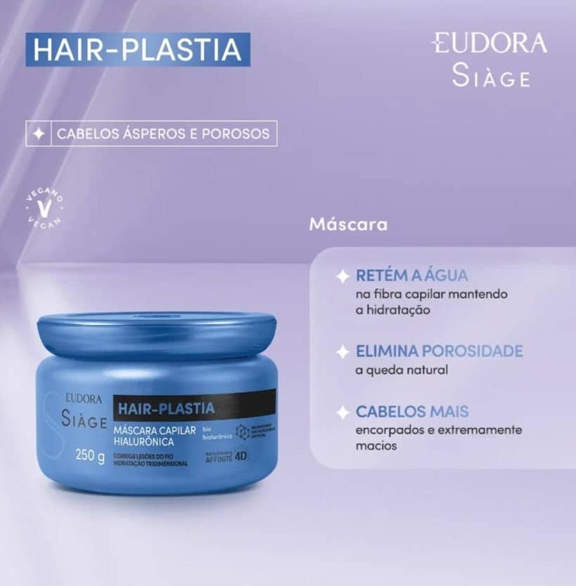 Máscara Capilar Hair Plastia