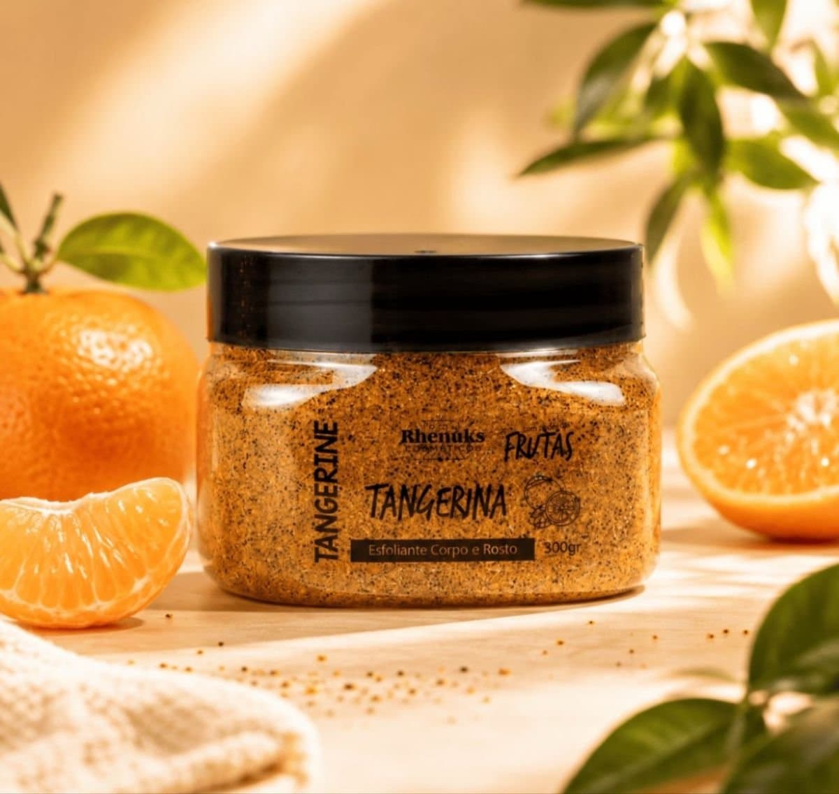 Esfoliante Corpo e Rosto Tangerina