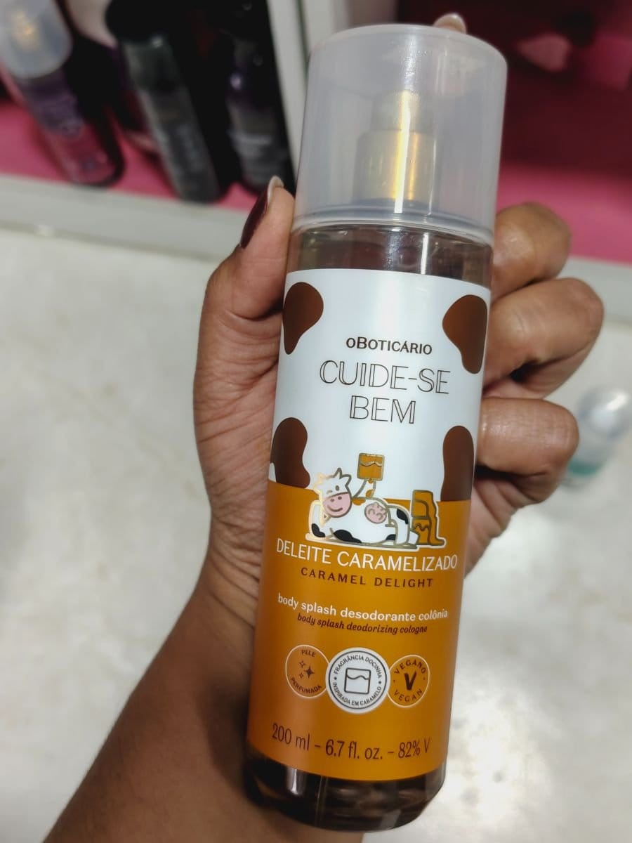 Body Splash Deleite caramelizado cuide-se bem - Foto 1