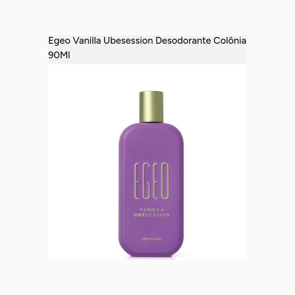 Egeo Vanilla Ubesession - Foto 1
