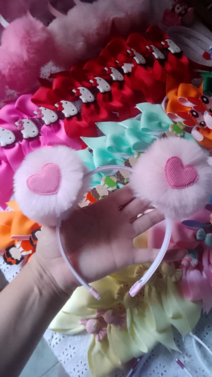 Tiara pompom - Foto 1