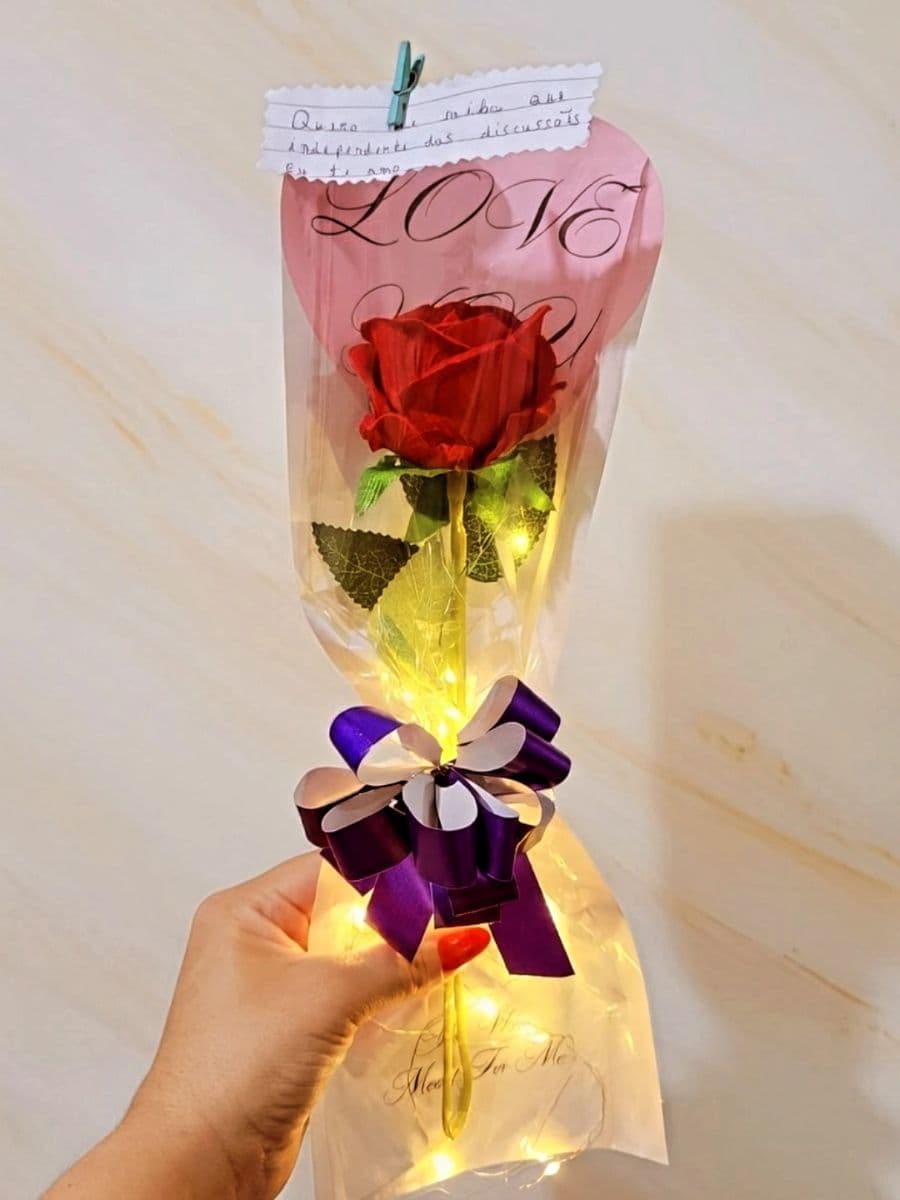 Rosa 🌹 Eterna brilhante