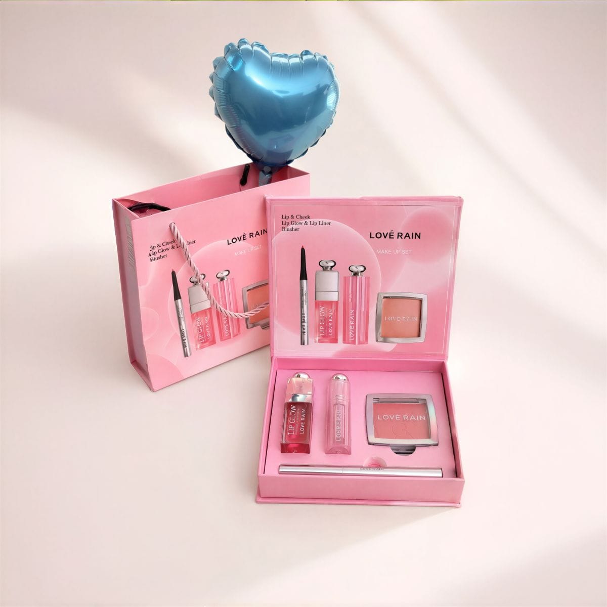 Kit de presente exclusivo Love rain maquiagem completa - Foto 1