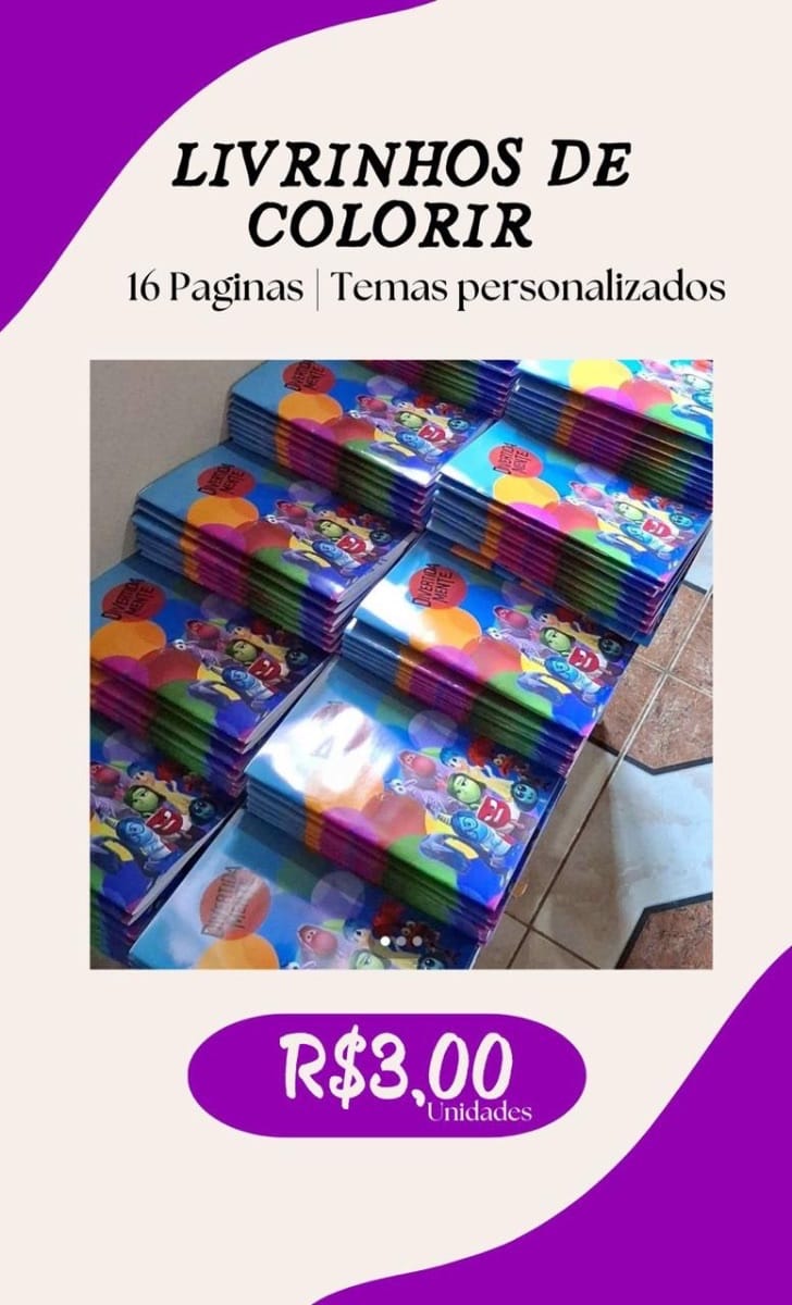 Livro infantil de colorir - Foto 1