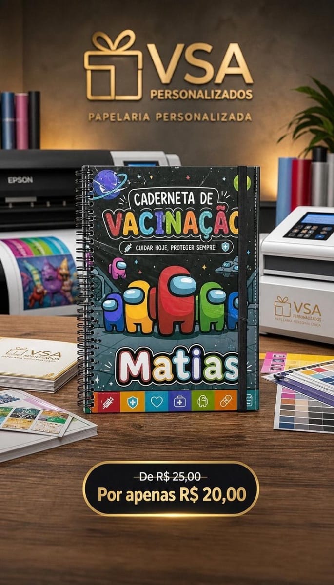 Caderneta de vacinação (Restauração ) - Foto 1