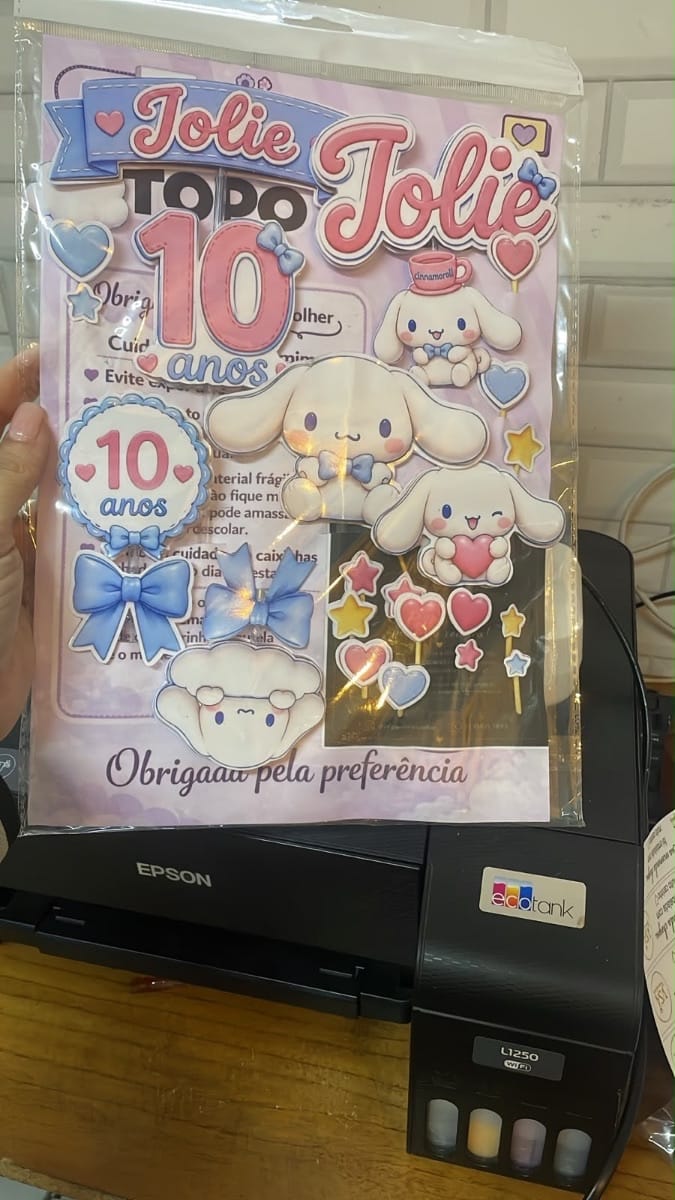 Topo de Bolo simples - Foto 5