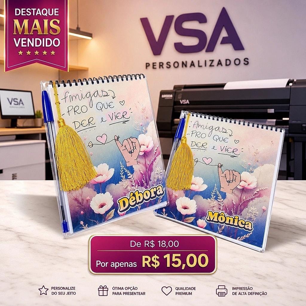 Cadernos de Anotações - Foto 1