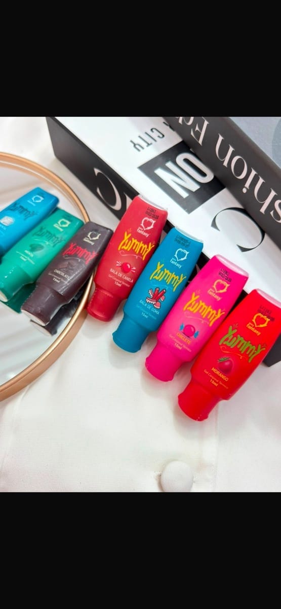 GEL TÉRMICO BEIJÁVEL YUMMY 15ML SEXY FANTASY - Foto 1