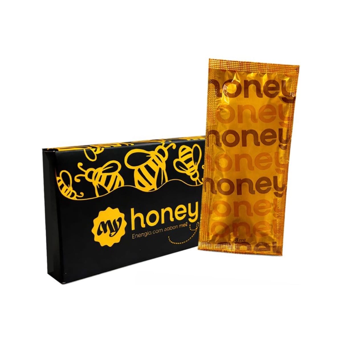 MYHONEY MEL ESTIMULANTE UNISSEX SACHÊ 8ML - Foto 1