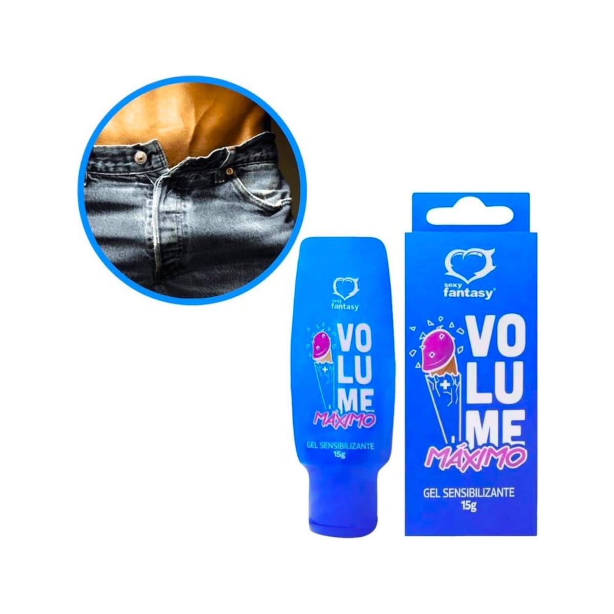 VOLUME MÁXIMO GEL SENSIBILIZANTE SEXY FANTASY - Foto 1